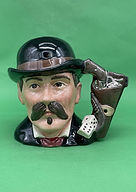 Doc Holliday character jug trial colorway - Royal Doulton 1985