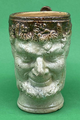 Bacchus character jug stoneware - England circa 1820