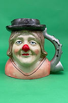 Clown character jug - Saxony circa 1975