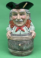 Vic in a Barrel toby jug trial colorway - Kevin Francis 2000