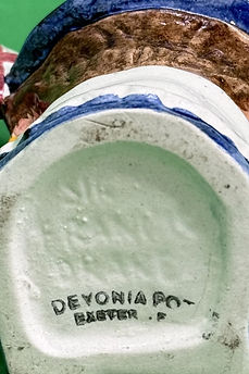 Sir Francis Drake character jug - Devonia Pottery circa 1940