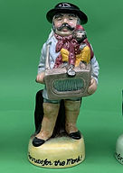 Organ Grinder toby jug - Franklin Porcelain 1980