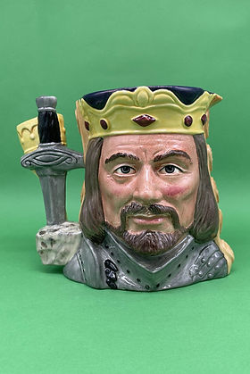 King Arthur & Guinevere character jug - Royal Doulton 1989