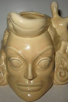 Joan Crawford character jug - Don Barclay circa 1940
