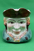 Squire character jug blue - Keele Street Pottery circa 1950