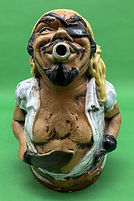 Pirate figural pitcher - Capodimonte circa 1975