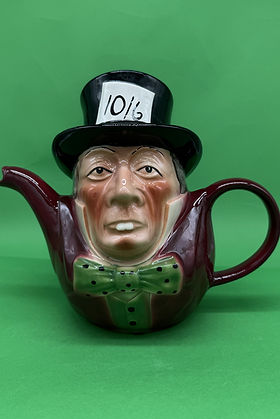 Mad Hatter teapot - Wood Potters of Burslem 1992-1996