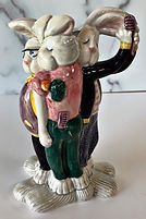Sock Hoppers toby jug - Fitz and Floyd 1994