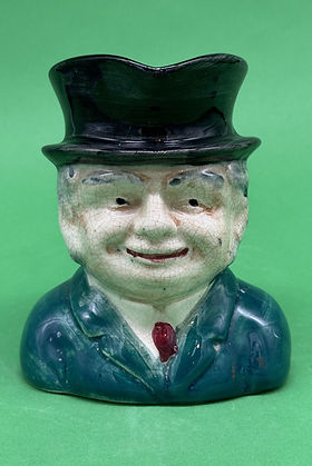 John Bull character jug green - Shorter & Son circa 1940