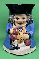 Squat Toby jug large - Devon Tors Art Pottery circa 1930