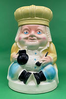 Squat Toby cookie jar - RRP Company circa 1955