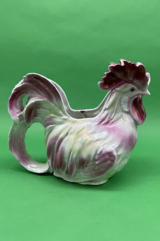 Rooster toby jug lemonade white/red - Royal Bayreuth circa 1920