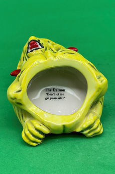 The Demon face pot - Kevin Francis circa 2006