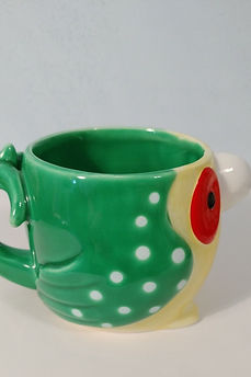 Parrot toby jug small - Fitz and Floyd 1979