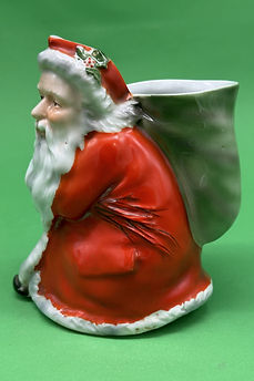 Santa Claus toby jug water red - Royal Bayreuth circa 1920