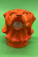 Labrador character jug creamer red - Royal Bayreuth circa 1920