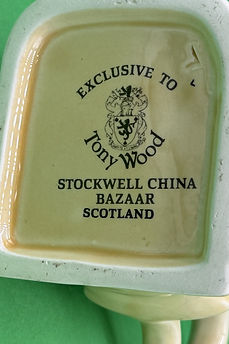 Highlander toby jug - Tony Wood Studio circa 1990