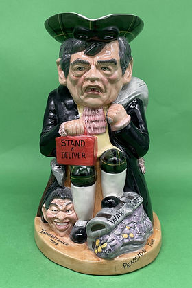 Stand and Deliver toby jug - Bairstow Manor Pottery 2006