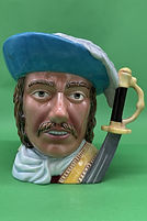 Admiral Robert Blake character jug - Franklin Porcelain 1984