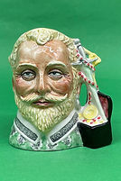 Sir Francis Drake character jug - Prestige Jugs circa 1986
