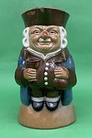 Standing Toby jug stoneware brown - Royal Doulton 1924-1929