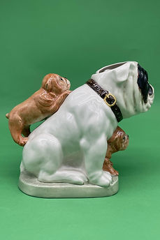 The British Bulldog toby jug - Kevin Francis Ceramics 1990