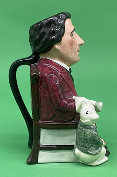 Lewis Carroll toby jug - Royal Doulton 1997