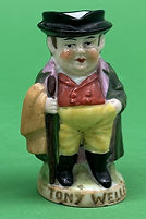 Tony Weller toby jug tiny - Sandizell Porcelain circa 1965