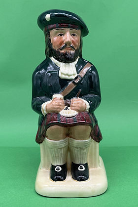 Highlander toby jug - Tony Wood Studio circa 1990