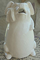 Crying Pig toby jug - Japan circa 1960