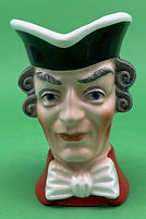 Colonial Man character jug - Czechoslovakia circa 1940