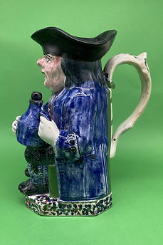 Cider Bottle toby jug - Portobello circa 1820