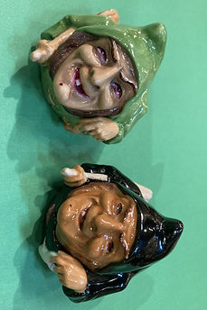 Beth face pot - Kevin Francis circa 2001