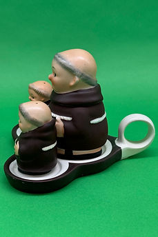 Friar Tuck condiment set - Goebel circa 1970
