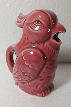 Parakeet toby jug - Japan circa 1950