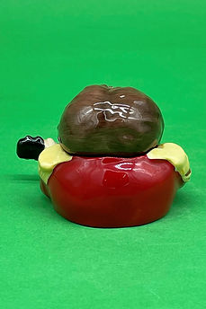 George Harrison face pot red - Kevin Francis circa 2002