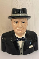 Sir Winston S. Churchill character jug - Empress Pottery circa 1965