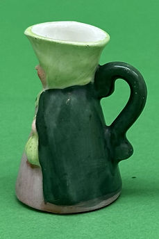 Sairey Gamp toby jug tiny - Germany circa 1935
