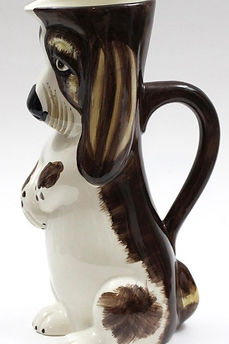 Basset Hound toby jug - Mottahedeh circa 1960