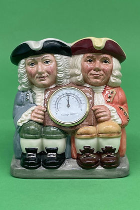 Celsius and Fahrenheit toby jug - Royal Doulton 1999