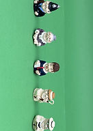 Village Characters thimbles #4 - McMillan & Wife circa 1995