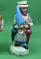 Umbrella Man toby jug - Franklin Porcelain 1980