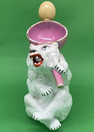 Polar Bear with Spoon toby jug large - Joseph Holdcroft circa 1885
