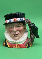 The Yeoman of the Guard character jug small prototype - Royal Doulton 1990