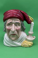 Scrooge character jug medium - Artone Pottery circa 1980