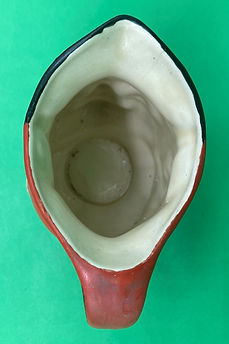 Puck character jug medium red - Lancaster and Sandland circa 1950