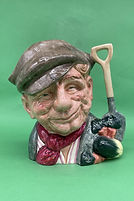 The Gardener character jug D6630 trial colorway - Royal Doulton 1973