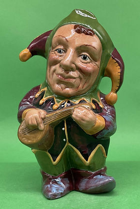 Jester toby jug - Bairstow Manor Pottery circa 1985