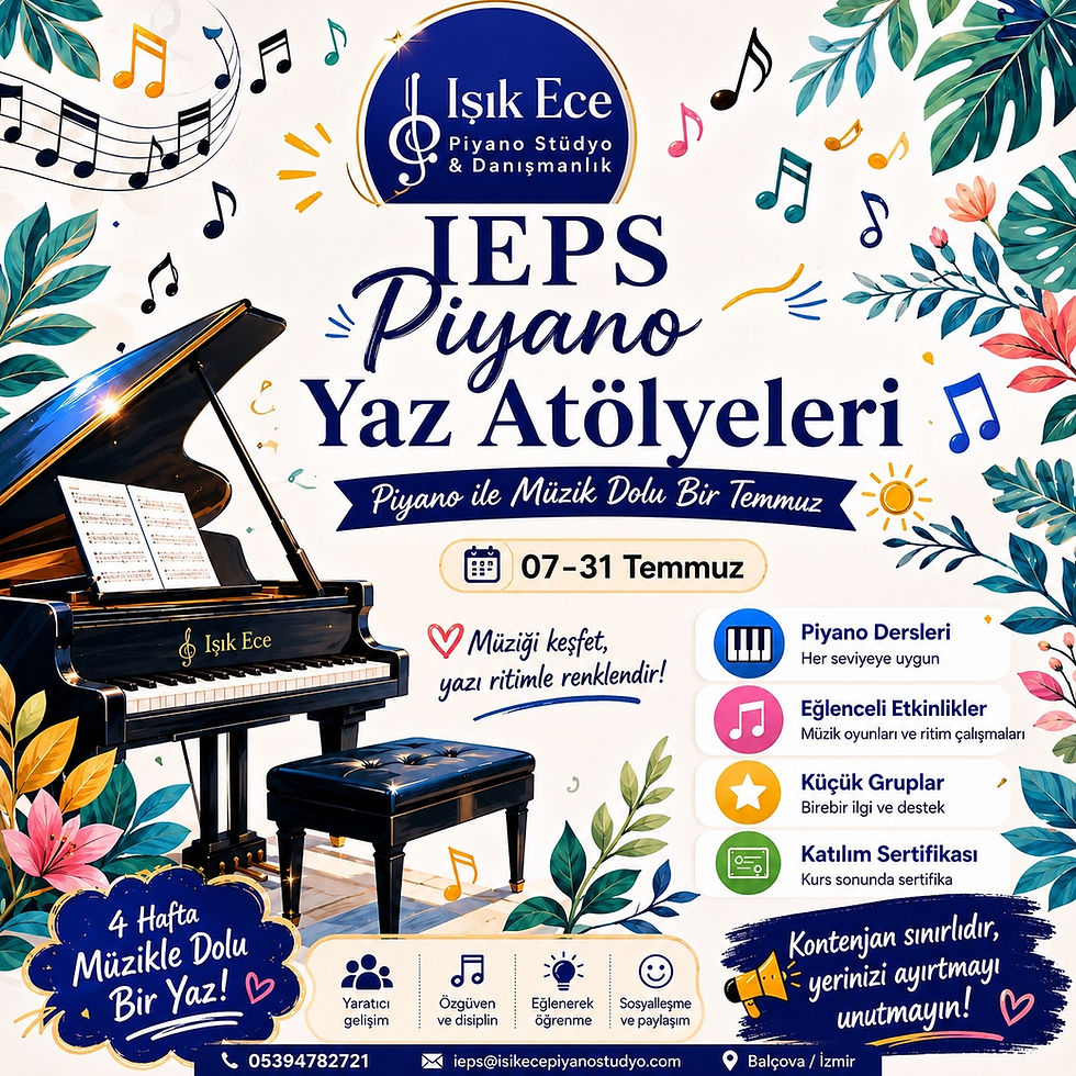 IEPS Piyano Yaz Atölyeleri