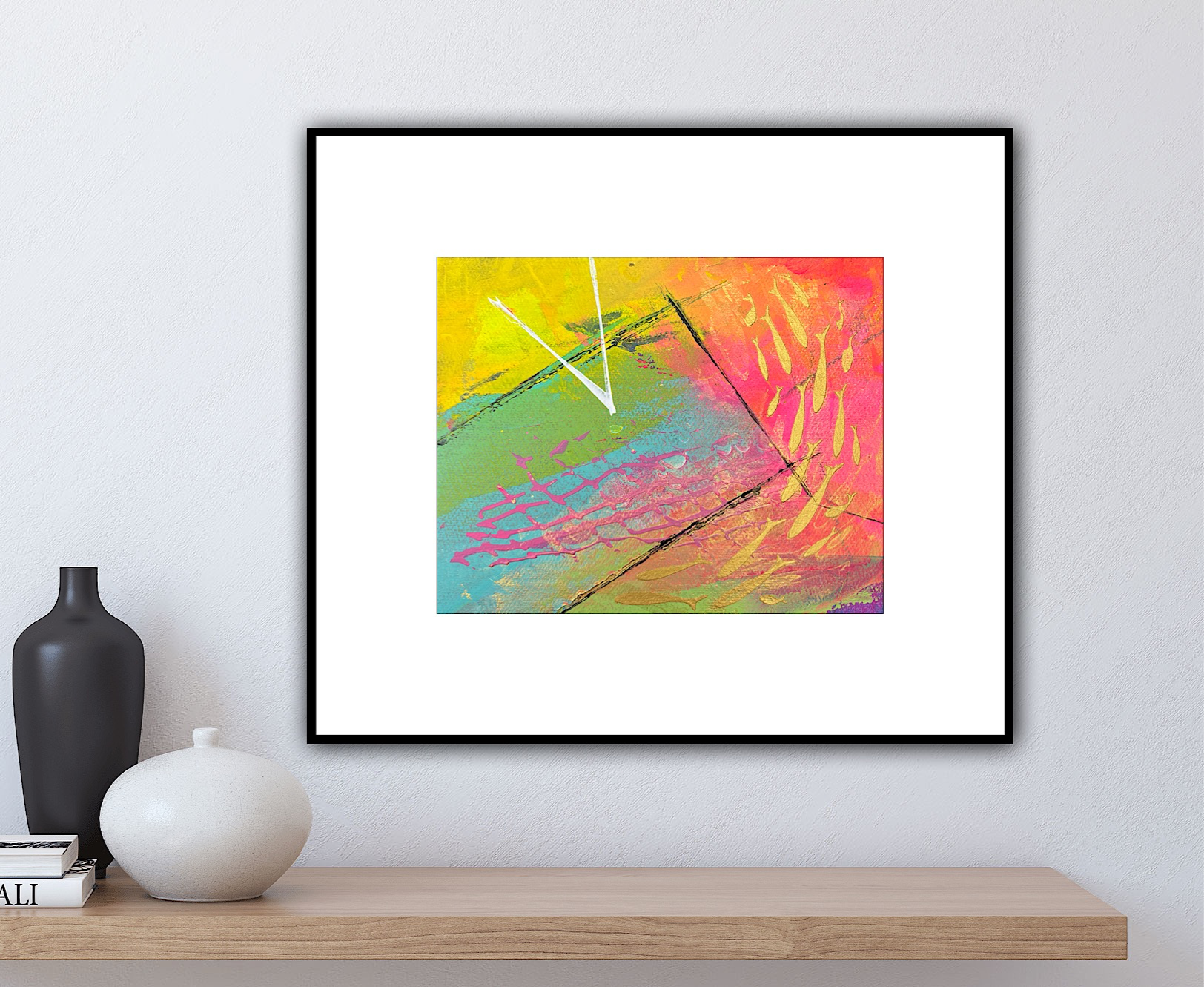 Wings over Painted Nets